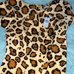 Disney Dress Shop Women's Dress - Disney's Animal Kingdom - Leopard Print small